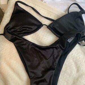 Really Chic Black Bikini size small